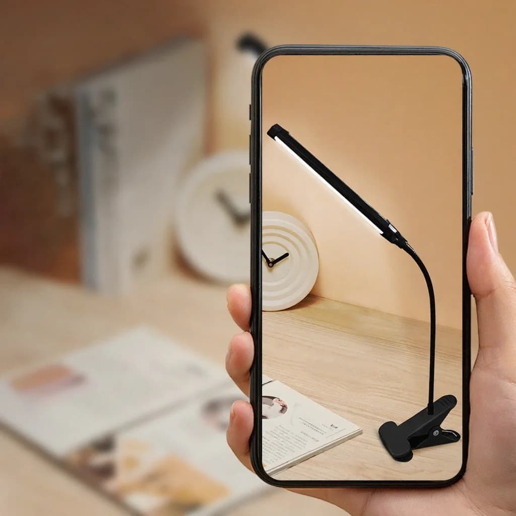 USB LED лампа с щипка за бюро за четене и учене
