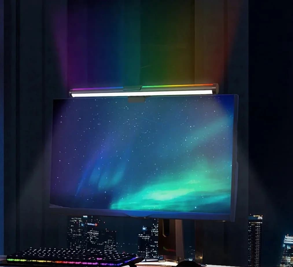 LED светлинна лента за монитор, USB захранвана екранна лампа за бюро