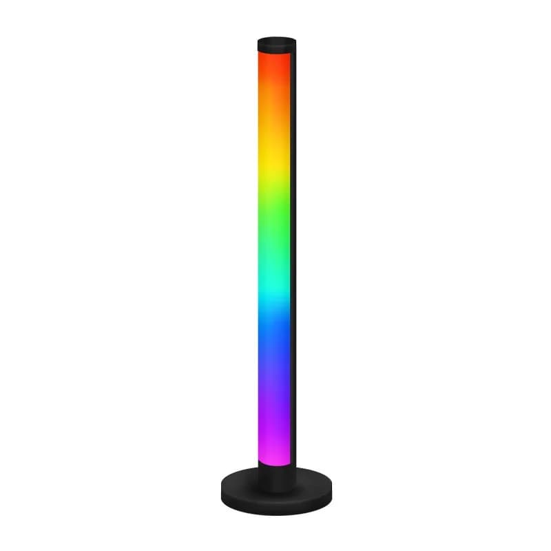 RGB LED настолна лампа с реакция на звук и управление чрез приложение