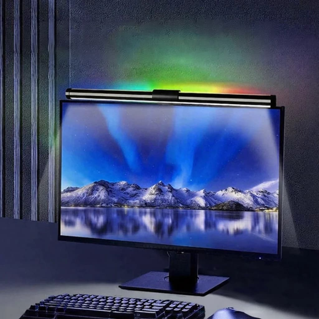 LED светлинна лента за монитор, USB захранвана екранна лампа за бюро