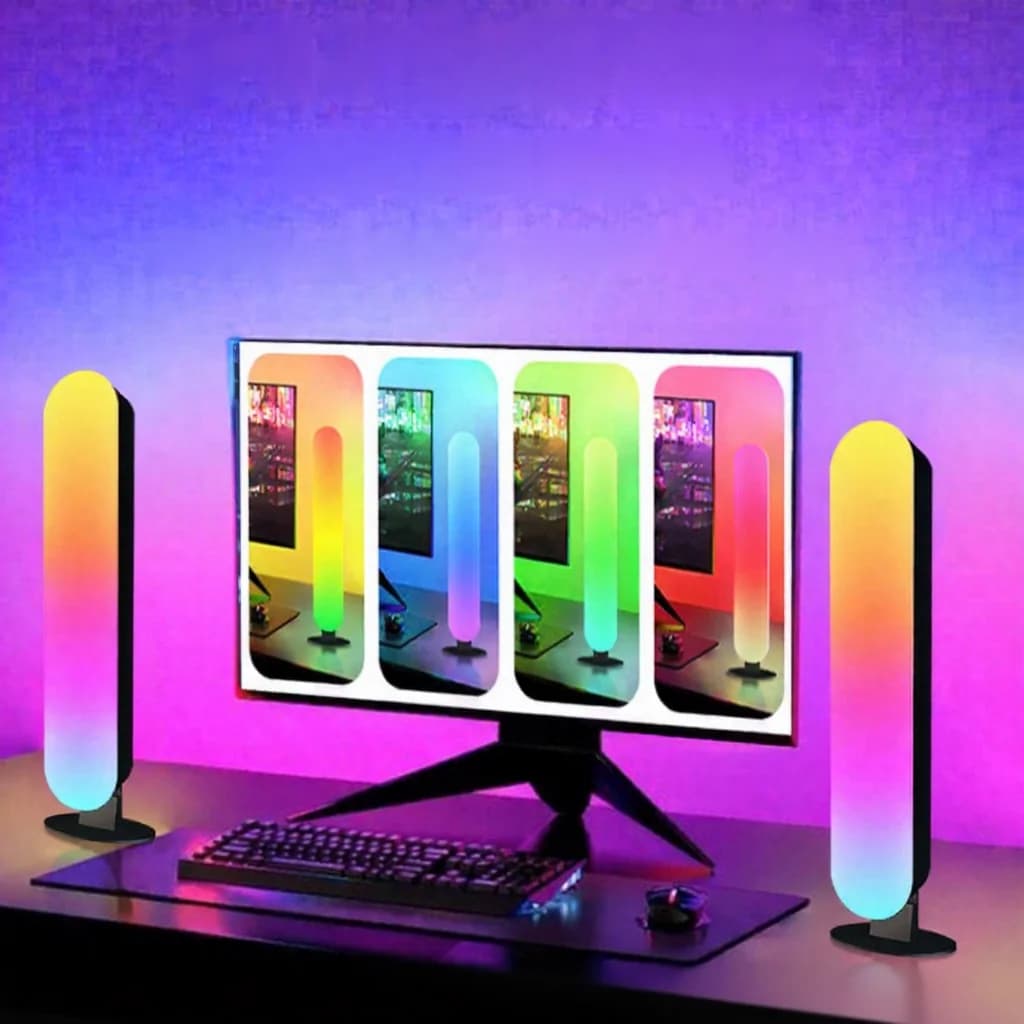 RGB LED атмосферна светлина с Bluetooth синхронизация на музика и управление чрез приложение